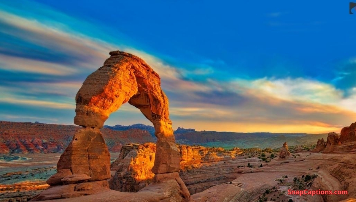 Arches National Park Captions