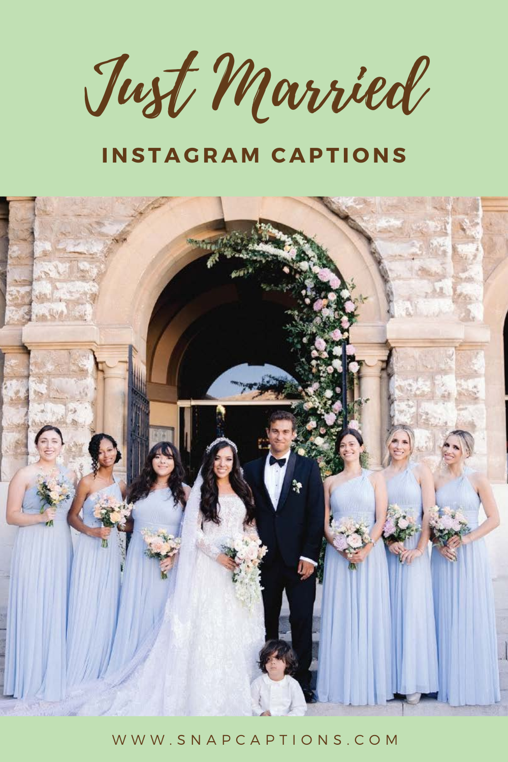 200+ Just Married Instagram Captions for Your Happily Ever After - Snap ...