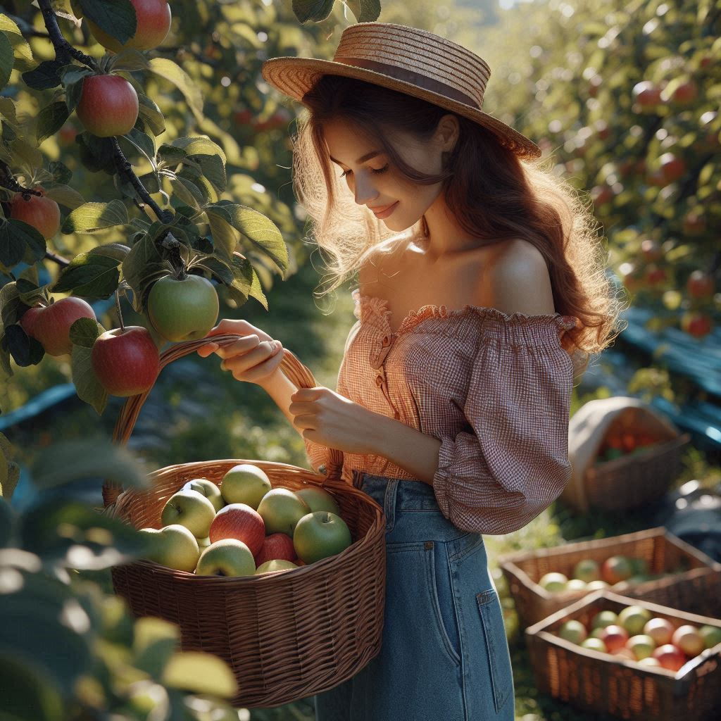 200+ Apple Picking Captions For Instagram That Shine Bright 6 One word Apple Picking Captions For Instagram