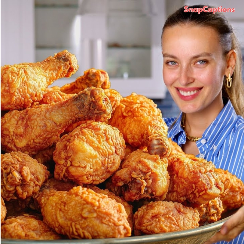 Fried Chicken Day Captions