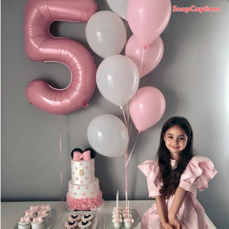 200+ 5th Birthday Instagram Captions to Celebrate Your Little One's Special Day 14 5th Birthday Instagram Captions