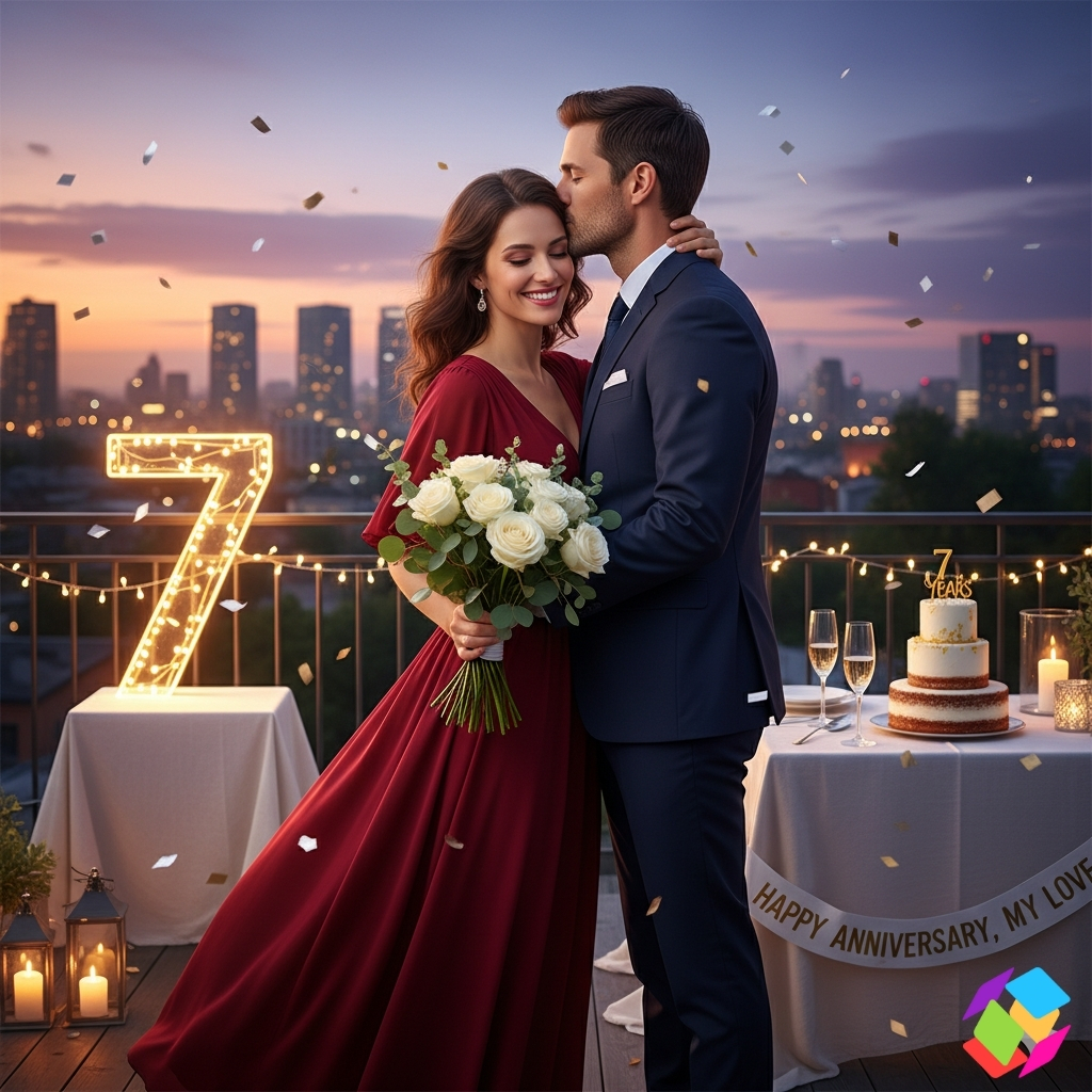 7 Year Love Anniversary Captions Instagram