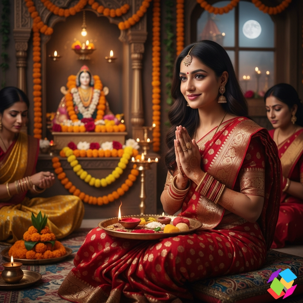 Karva Chauth Puja Captions for Instagram
