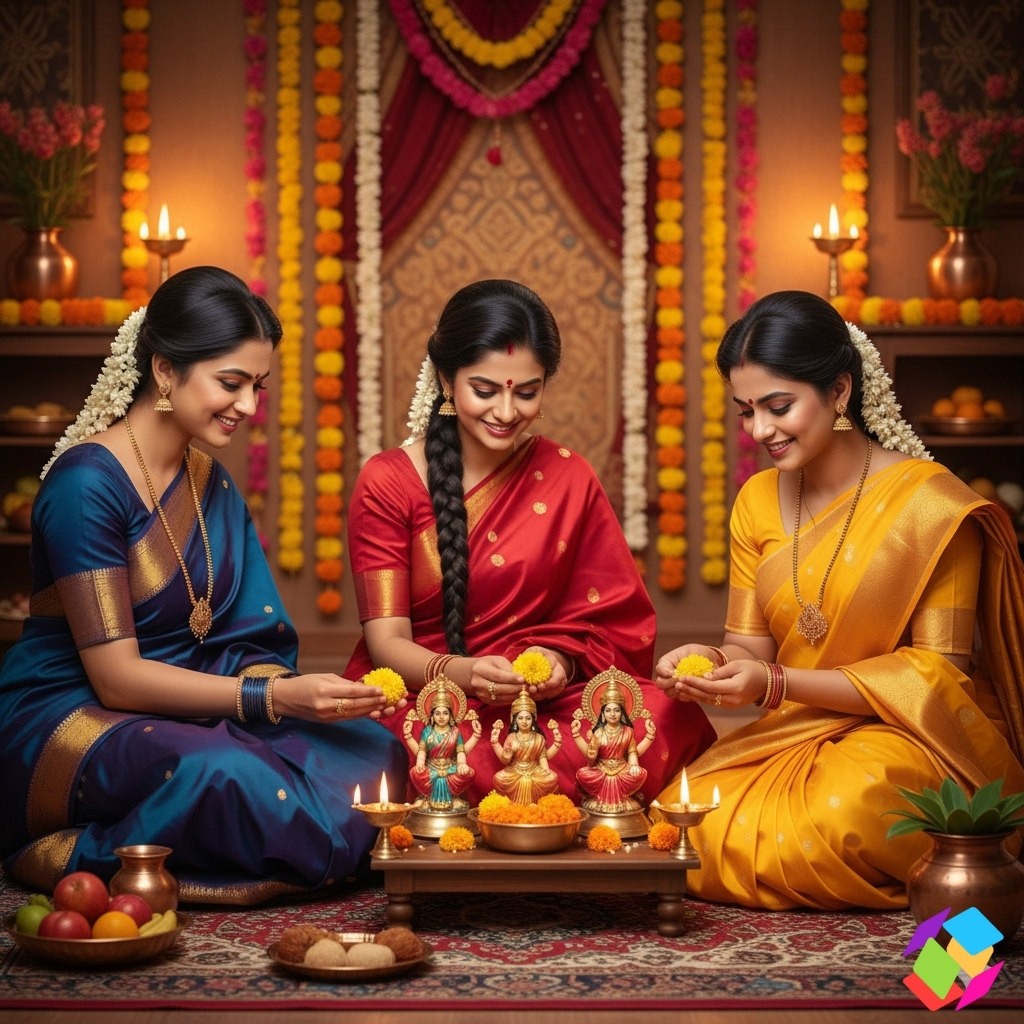 Tridevi Puja Captions for Instagram