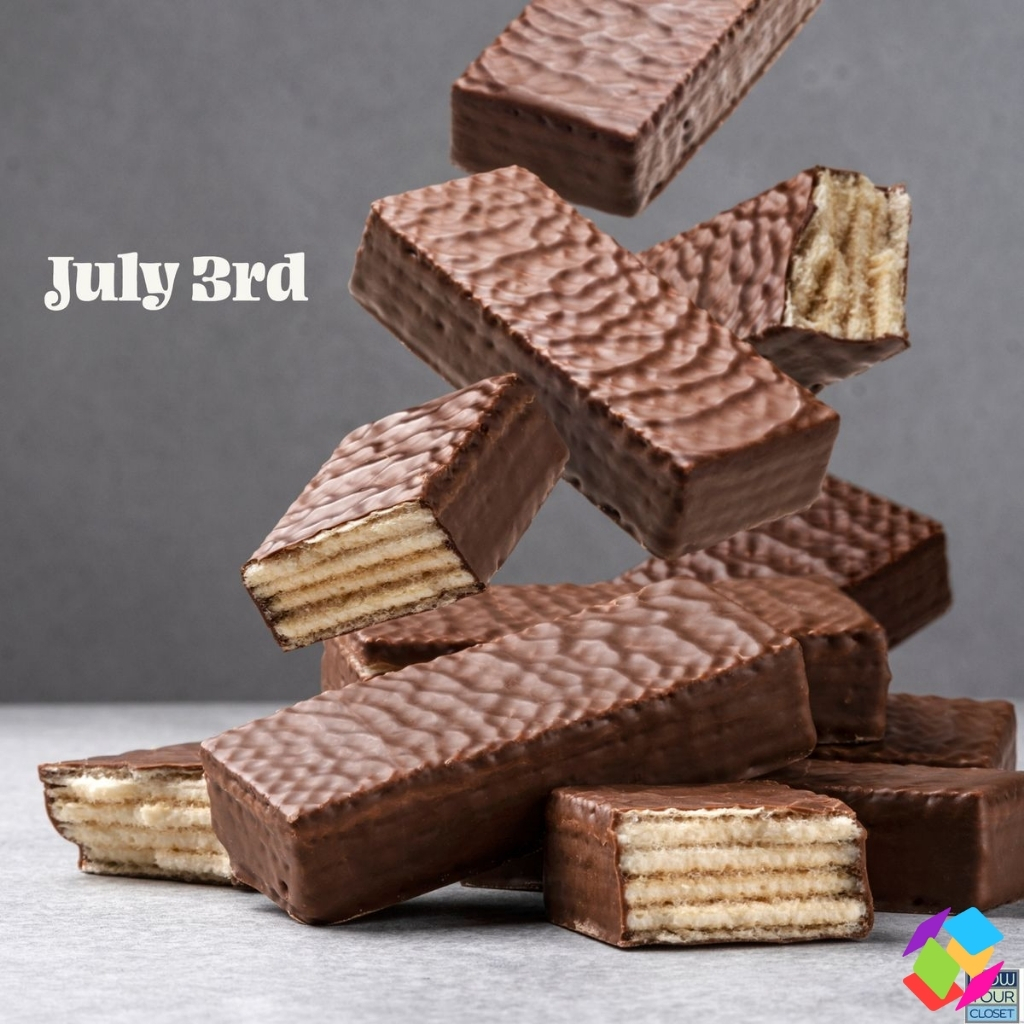 Chocolate Wafer Day Captions