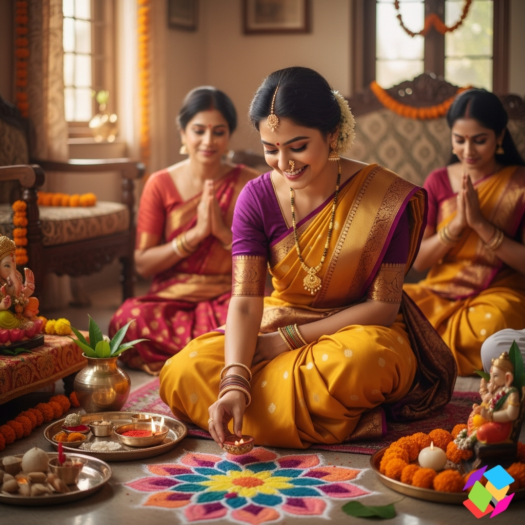 200+ Maharashtrian Puja Captions for Instagram That Shine with Tradition and Joy 3 Maharashtrian Puja Captions for Instagram