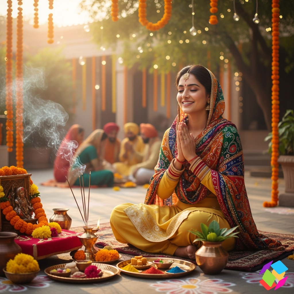 200+ Punjabi Puja Captions for Instagram to Celebrate Traditions with Style 9 Punjabi Puja Captions for Instagram