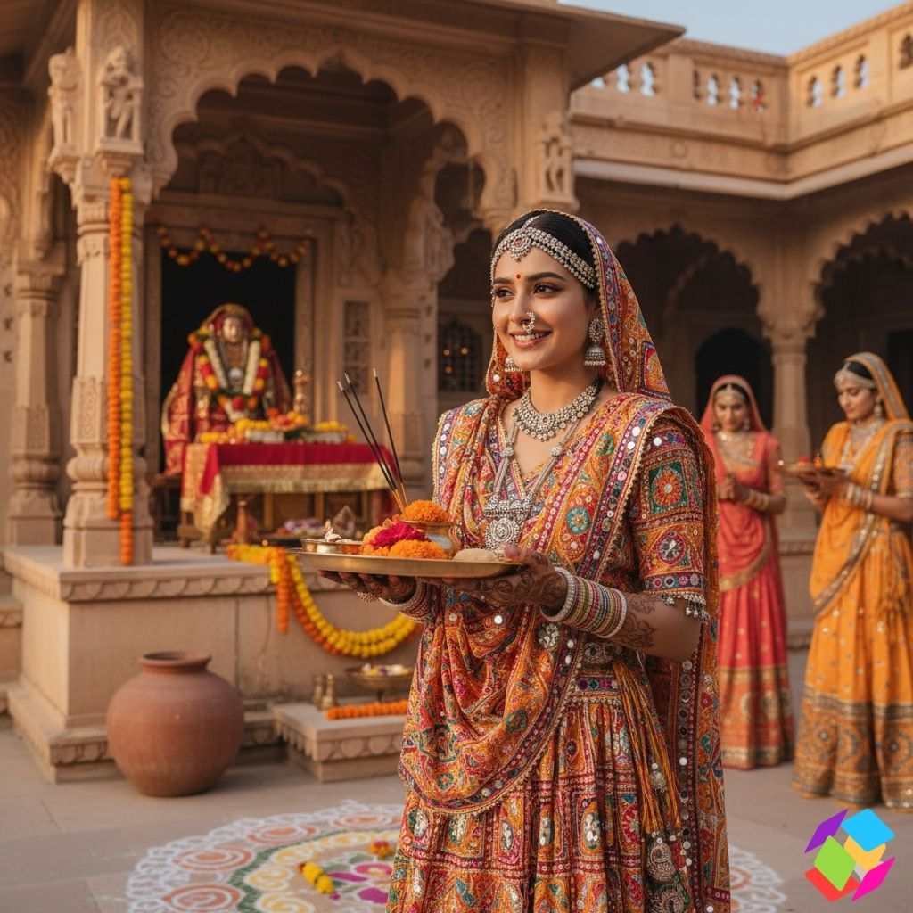 200+ Rajasthani Puja Captions for Instagram to Celebrate Tradition and Culture 1 Rajasthani Puja Captions for Instagram