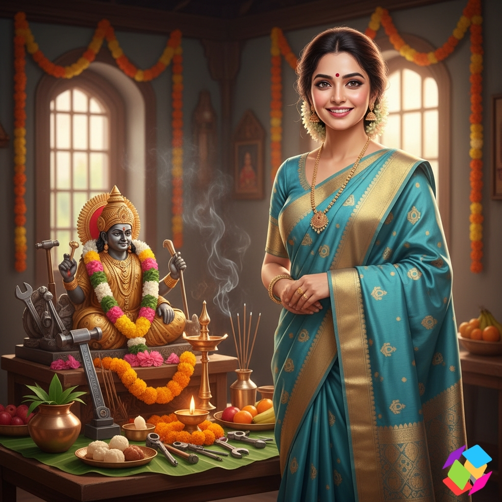 200+ Vishwakarma Puja Captions for Instagram to Celebrate the Divine Artisan 2 Vishwakarma Puja Captions for Instagram